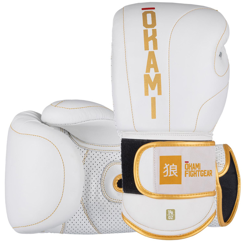 Okami fightgear GNTIA PuGAXIAS air tec -white/gold